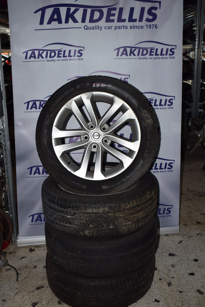 Ζάντες Αλουμινίου Σετ Nissan Juke 17" 2010-2014