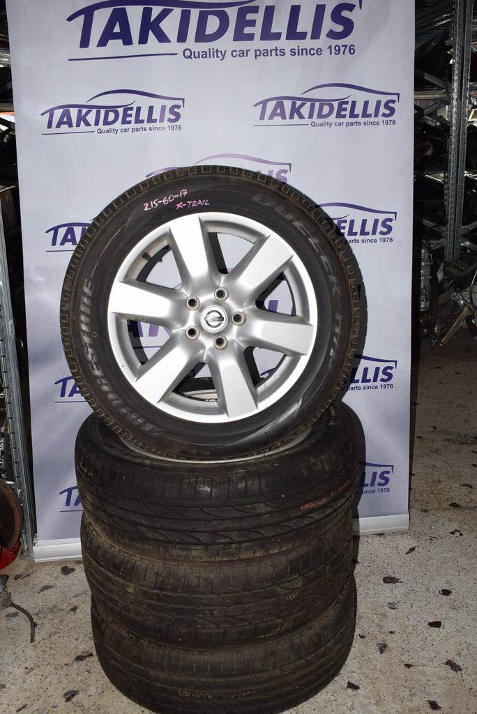 Ζάντες Αλουμινίου Σετ Nissan X-Trail 17" 2007-2011