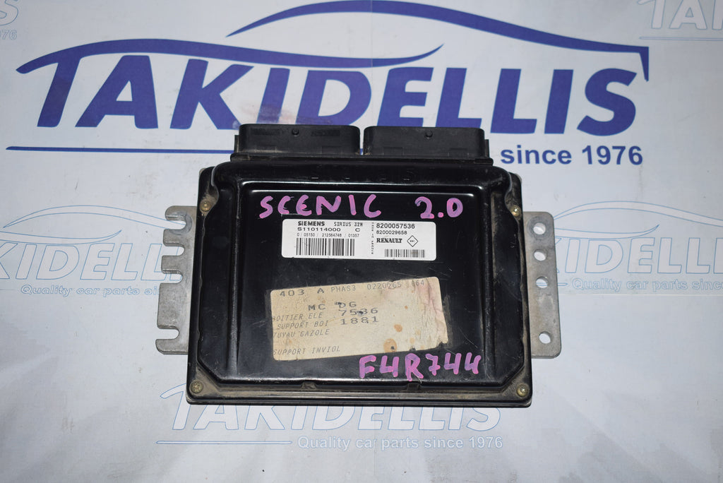 Εγκέφαλος Κινητήρα Renault Scenic 2.0 F4R744