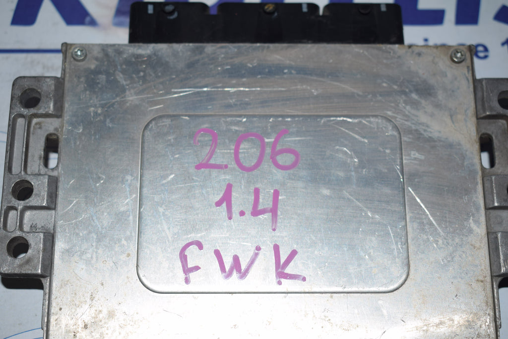 Εγκέφαλος Κινητήρα Peugeot 206 1.4 FWK