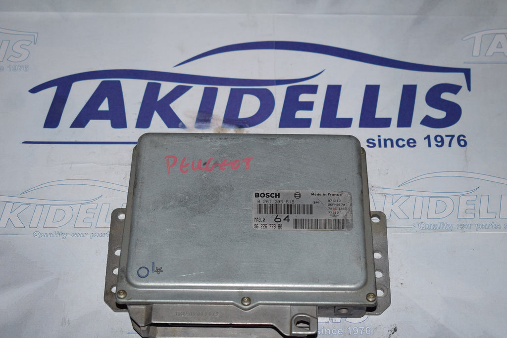 Εγκέφαλος Κινητήρα Peugeot